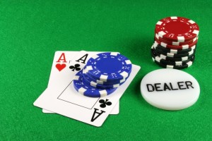 Poker dealer